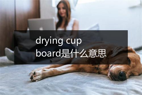 drying cupboard是什么意思